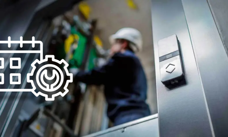 جدول الصيانة الدورية للمصعد